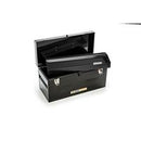 20" Black Steel Tote Box