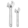 2 Piece Adjustable Wrench Set 8" & 12"