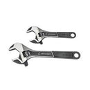 2 Piece Wide Jaw Adjustable Wrench Set 6" & 10"
