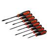 8 Piece Diamond Tip Dual Material Screwdriver Set