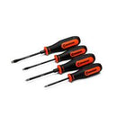 4 Piece Diamond Tip Dual Material Screwdriver Set