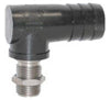 TeeJet 12201CE1062TD Single Barb Nozzle Body - 1" Hose - Celcon Shank / Stainless Thread, Celcon / Stainless Steel, Standard Nozzle Body