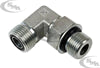 1/2 MALE OFS X 3/8 MALE O-RING BOSS 90 DEG; - STRAIGHT THREAD ELBOW - STEEL