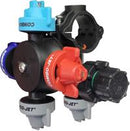 Wilger Dual Spray 4+1 Turret Assembly Manual On/Off - Left Hand - 3/8"