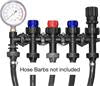 Combo-Rate Manifold Assembly For ATV W/O Barbs & Gauge - 3 Outlet