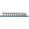 13 Piece 1/2" Drive 12 Point Standard Metric Socket Set