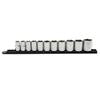 11 Piece 1/2" Drive 6 Point Standard SAE Socket Set