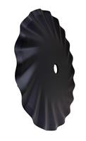 Vector Vertical Tillage Blade for Great Plains 820-011C - 20" x 6.5MM,  1-3/4" Round Axle