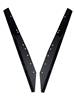 Peanut Blade Pair 42"X5"X10MM For KMC