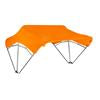 Sun-Smart Tractor Canopy - 3-Bow, 40", Orange, Axle Mounting Brackets