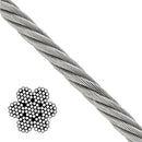 1/4 7X19 GALV CABLE - 1000'