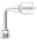 3/8 INCH HOSE X 11/16 ORFS FEMALE ELBOW - 90 SWIVEL