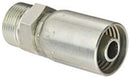 MALE SOLID 5/8" HOSE X 1-1/4" DIN HEAVY 24 DEGREE SEAT