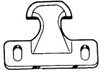LOW ARCH MALLEABLE COMBINE KNIFE CLIP FOR HART CARTER / JE LOVE HEADERS