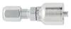 3/8 INCH HOSE X 9/16 FERULOK FLARELESS MALE STRAIGHT RIGID