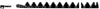 RIVETED 9' HAY MOWER KNIFE FOR CASE IH  - REPLACES 540605R92 - UNDER SERRATED SECTIONS