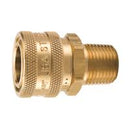 Coupler 3/8 Body Brass Female Thread 3/8-18 NPTF With Sleeve Lok