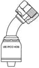 ORFS FEMALE 45 DEGREE BEND WITH 9/16 INCH THREAD FOR 1/4 INCH HOSE