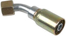VARI-CRIMP SERIES - 3/4 INCH HOSE, WITH 1 X 14 THREAD SIZE, ORF FEMALE 45 ELBOW SWIVEL