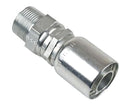 1/4 INCH HOSE X 1/8 INCH - 27 NPT MALE STRAIGHT SWIVEL