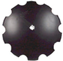 Disc Blade - 24" x 3/16", Notched, 1-1/2" Square Axle