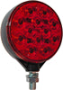 4" SINGLE FACE LED PEDESTAL LAMP - RED