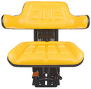 TISCO Universal Tractor Seat with Suspension - Yellow