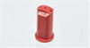 TeeJet SJ304VP SJ3 StreamJet 3 Stream Fertilizer Nozzle - Red, Poly, Orifice 4