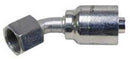 5/8 INCH HOSE X 7/8 JIC FEMALE ELBOW - 45 SWIVEL
