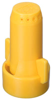 TeeJet SJ702VP SJ7 StreamJet 7 Stream Fertilizer Nozzle - Yellow, Poly, Orifice 2