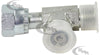 1/4 MALE OFS X 1/4 FEMALE OFS SWIVEL X 1/4 MALE OFS - SWIVEL NUT RUN TEE - STEEL