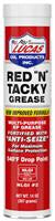 Lucas Red "N" Tacky Grease - 14oz Tube, Case of 10