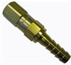 SWIVEL FEMALE 1/4 BPT X 3/8 BARB BRASS