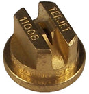 TeeJet TP11002 Flat Spray Flat Spray Tip, Brass, 110°, Brass, Orifice 2