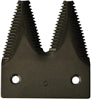 TWIN SECTION FOR CASE IH COMBINE 1010 / 1020 WITH 1-1/2" CUT - REPLACES 1970390C1  EXTRA COARSE - 7 TOOTH