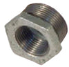 1/2 INCH X 1/8 INCH MNPT X FNPT  GALVANIZED REDUCER BUSHING