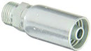 MALE SOLID 3/8" HOSE X 5/8" DIN LIGHT 24 DEGREE SEAT