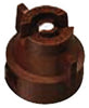 TeeJet XRC11005VS XR Extended Range Flat Spray Tip, Poly/Stainless, 110°, Brown, Orifice 5