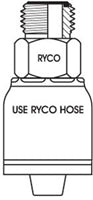 ORFS MALE WITH 1-7/16 INCH THREAD FOR 1 INCH HOSE