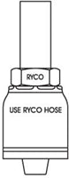 IMPERIAL STANDPIPE WITH 3/8 INCH THREAD FOR 3/8 INCH HOSE