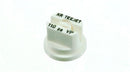 TeeJet XR11008VP XR Extended Range Flat Spray Tip, Poly, 110°, White, Orifice 8