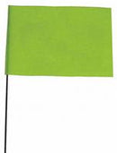 MARKING FLAG 4X5-30" GLO GREEN