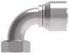 04Z-A24 FEM SWVL SHRT 90 ELB 1/4 HOSE X 9/16