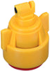 TeeJet TTI11002VPCE Turbo Induction Flat Spray Tip, Poly, 110°, Yellow, Orifice 2