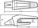 156 SERIES CAST ADAPTER