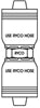 1616 JOINER WITH 1 INCH THREAD FOR 1 INCH HOSE