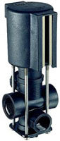 TeeJet 144P13 3-Way 12V DirectoValve Boom Control Valve, Poly, 3/4" NPT Inlet x 1/2" NPT Discharge, 65 PSI