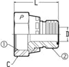 FOFX X OFS - OFS Tube Reducer - Steel
