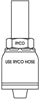 IMPERIAL STANDPIPE WITH 3/8 INCH THREAD FOR 3/8 INCH HOSE