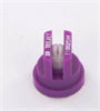 TeeJet XR110025VK XR Extended Range Flat Spray Tip, Poly/Ceramic, 110°, Purple, Orifice 2.5